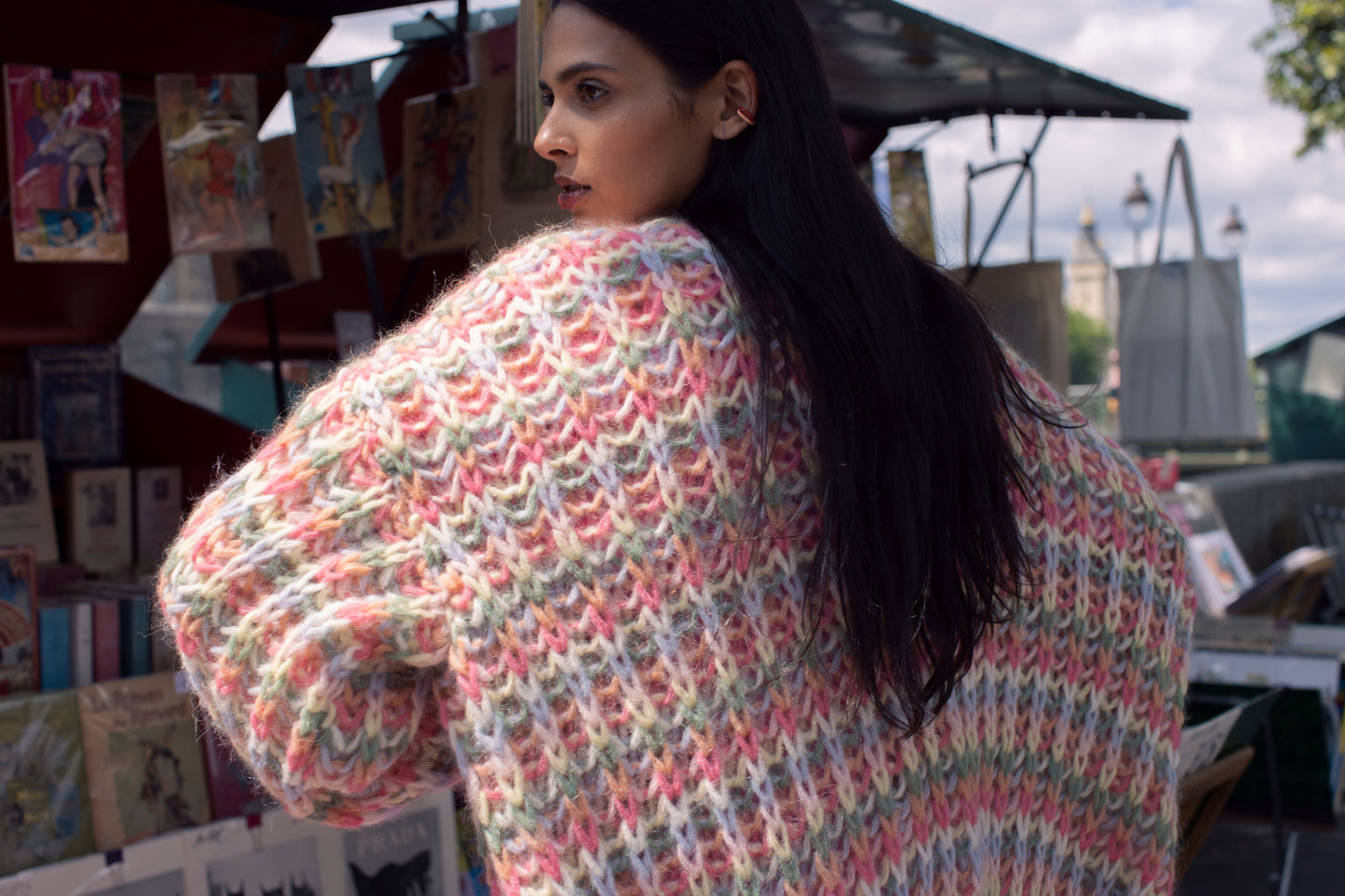 Long Alpaca Cardigan