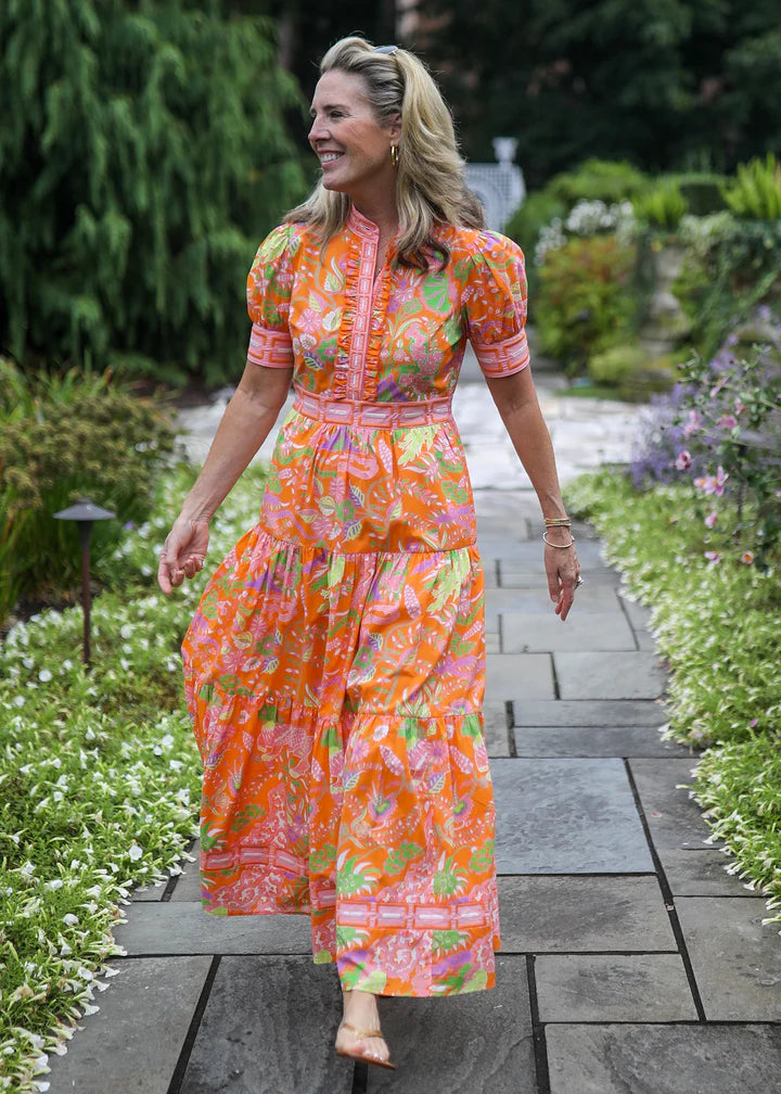 Annabelle Short Sleeve Maxi Dress