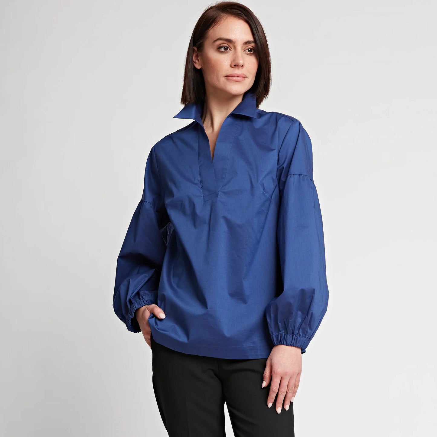 Arianna Puff-Sleeve Top