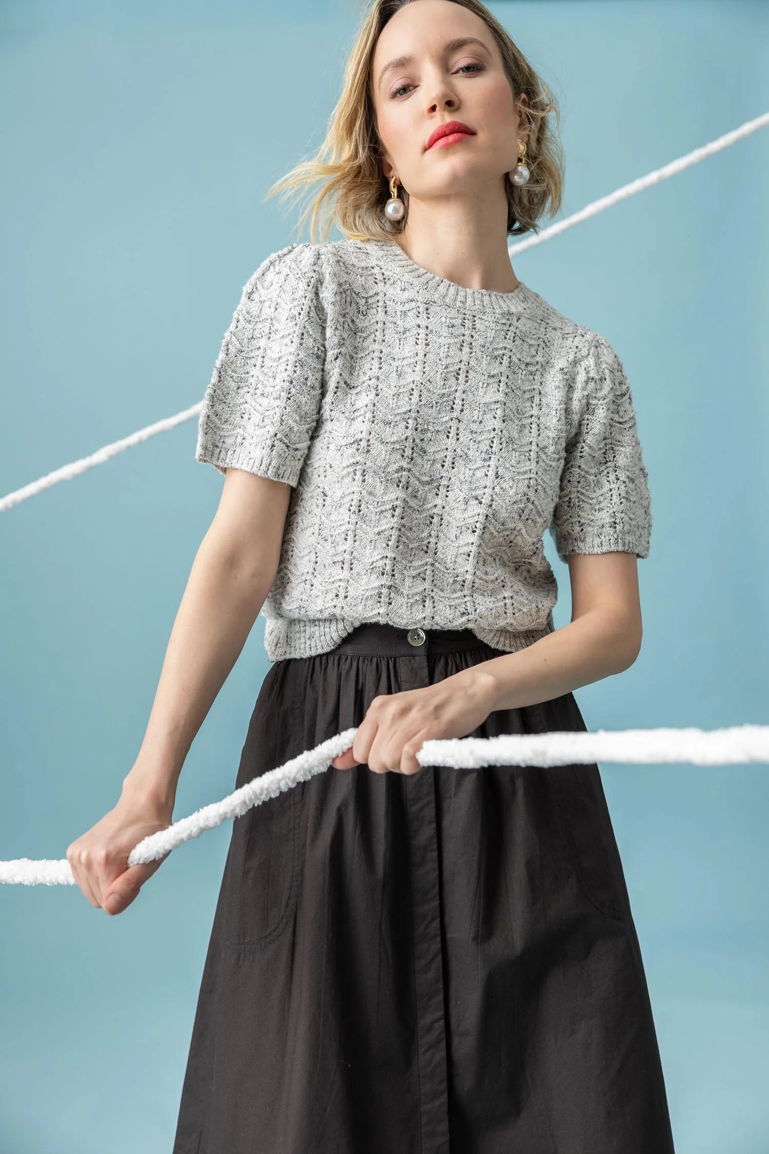 Women's Cozy Up Short Sleeve Crew main image 0
