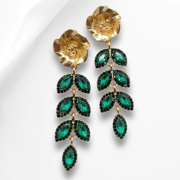 Emily Crystal Earrings