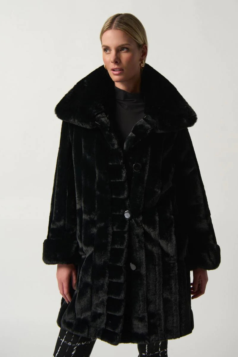 Reversible Faux Fur Coat