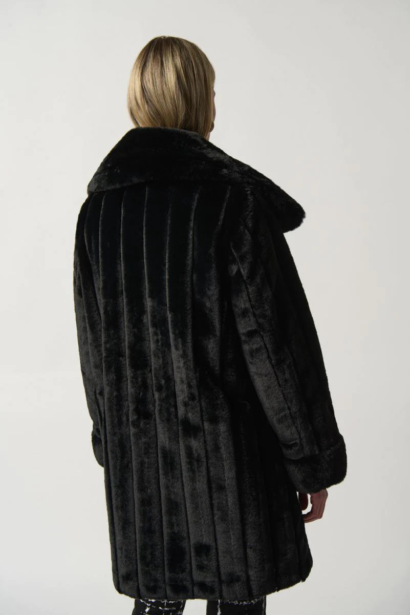 Reversible Faux Fur Coat