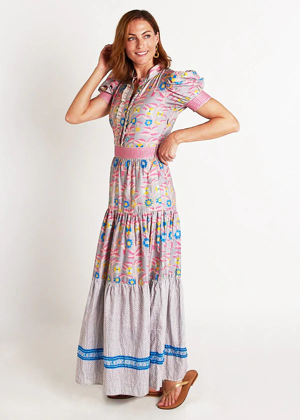 Annabelle Short-Sleeve Maxi Dress