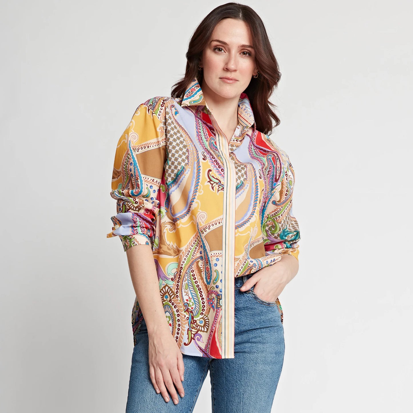 Halsey Paisley Top