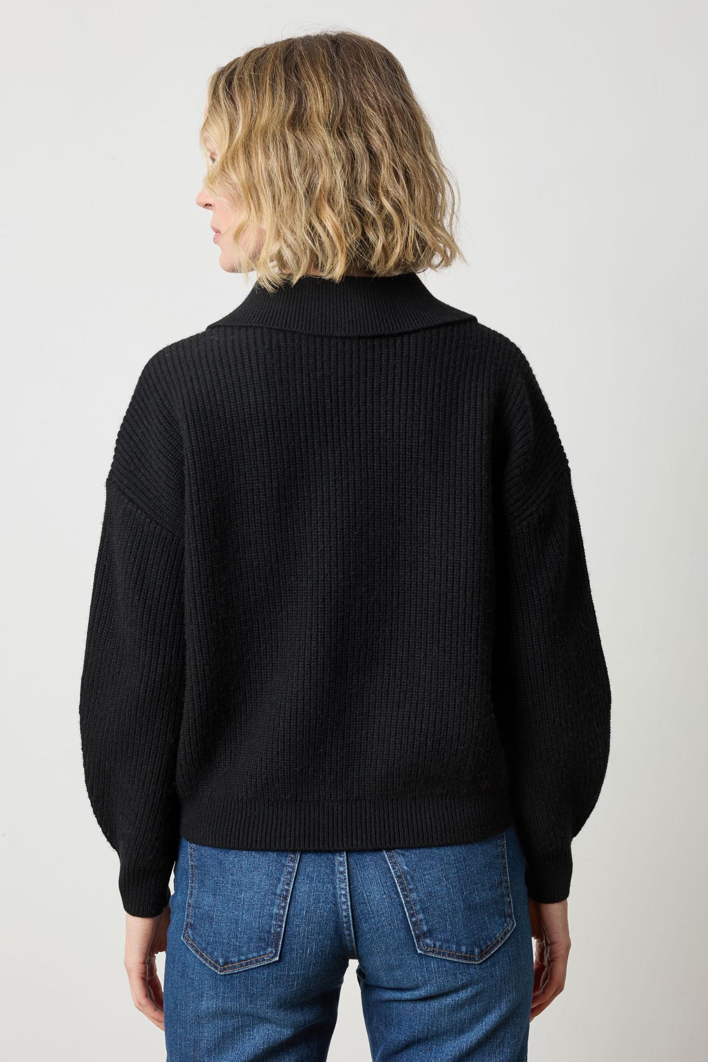 Keyhole Rib Sweater