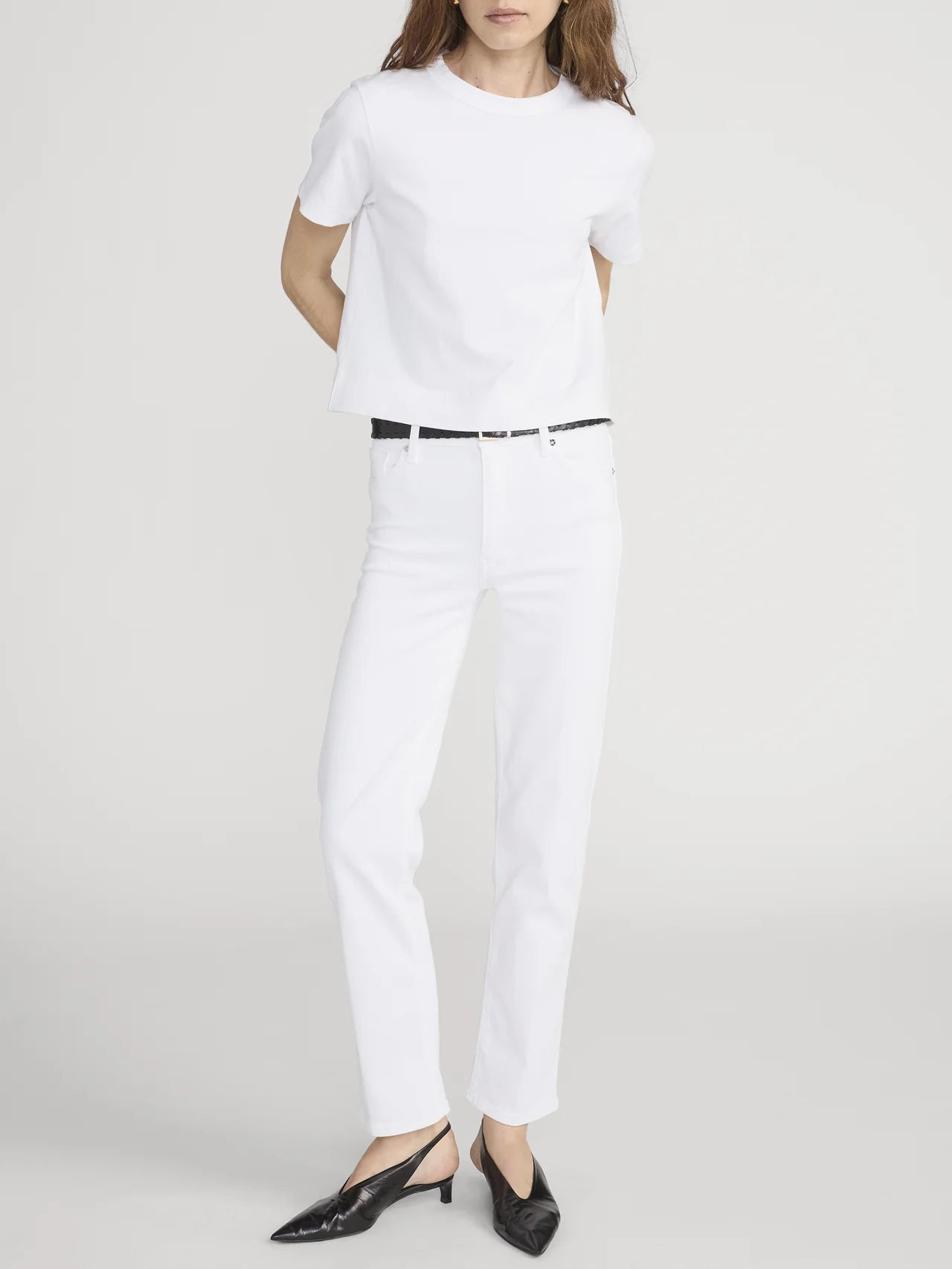 The Boxy White Tee