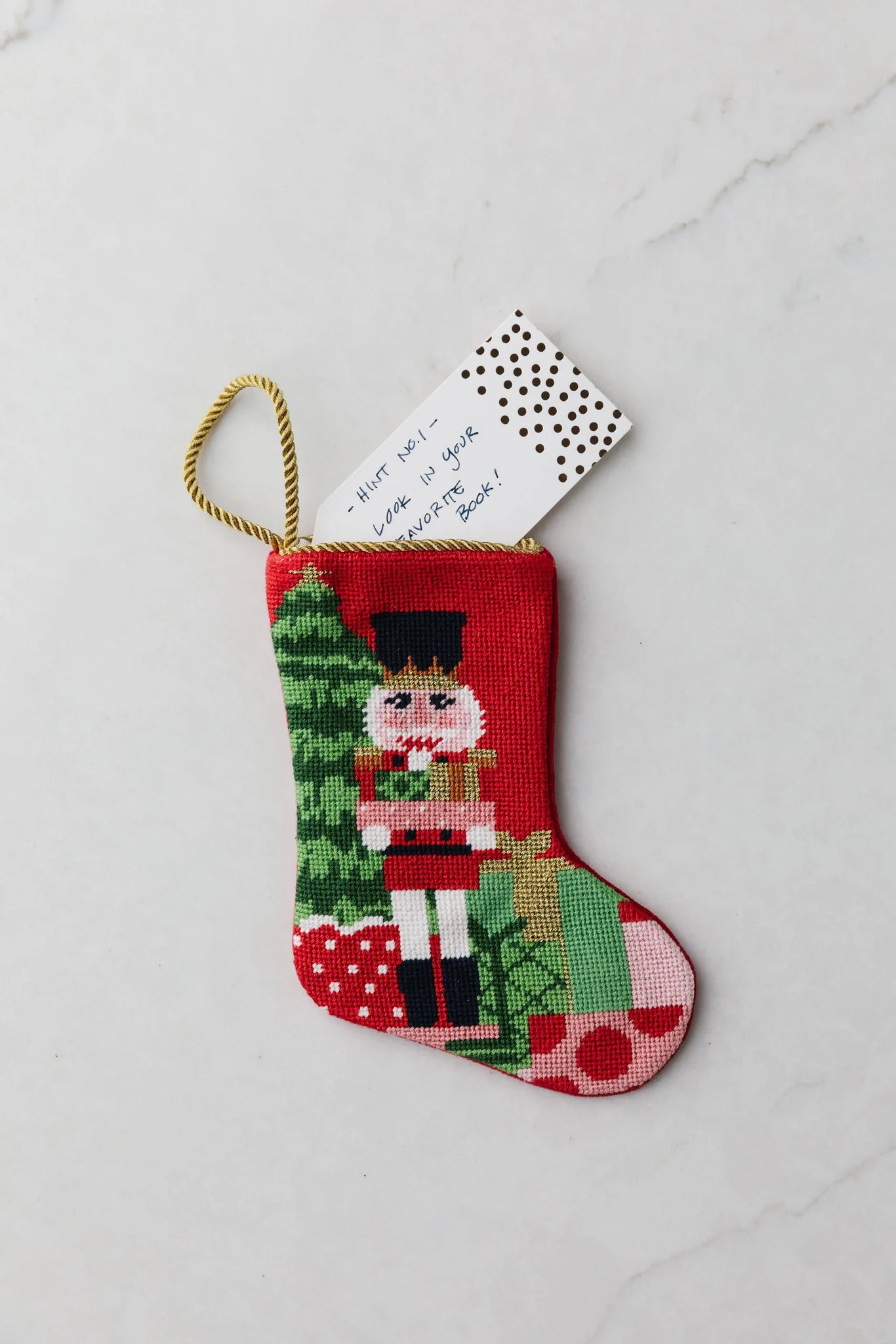 Classic Nutcracker Stocking