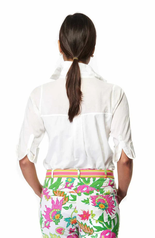 Sleek Voile Top