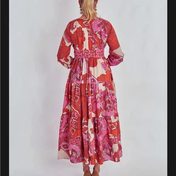 Tristan Whirlwind Midi Dress