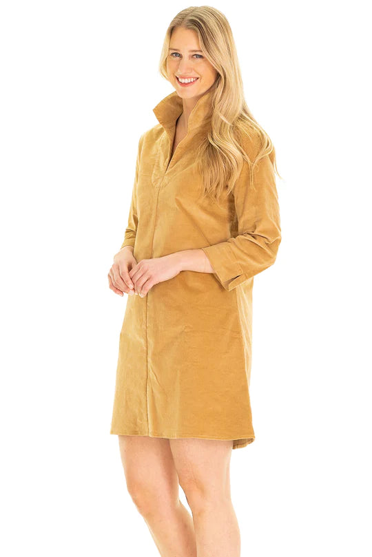 Victoria Corduroy Mini Dress