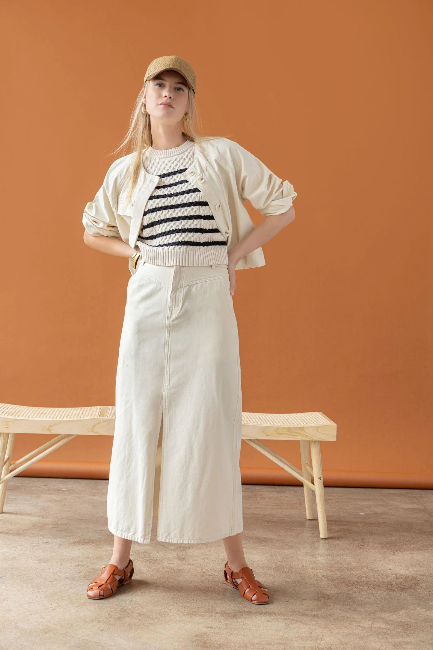 Drawstring Waist Jacket