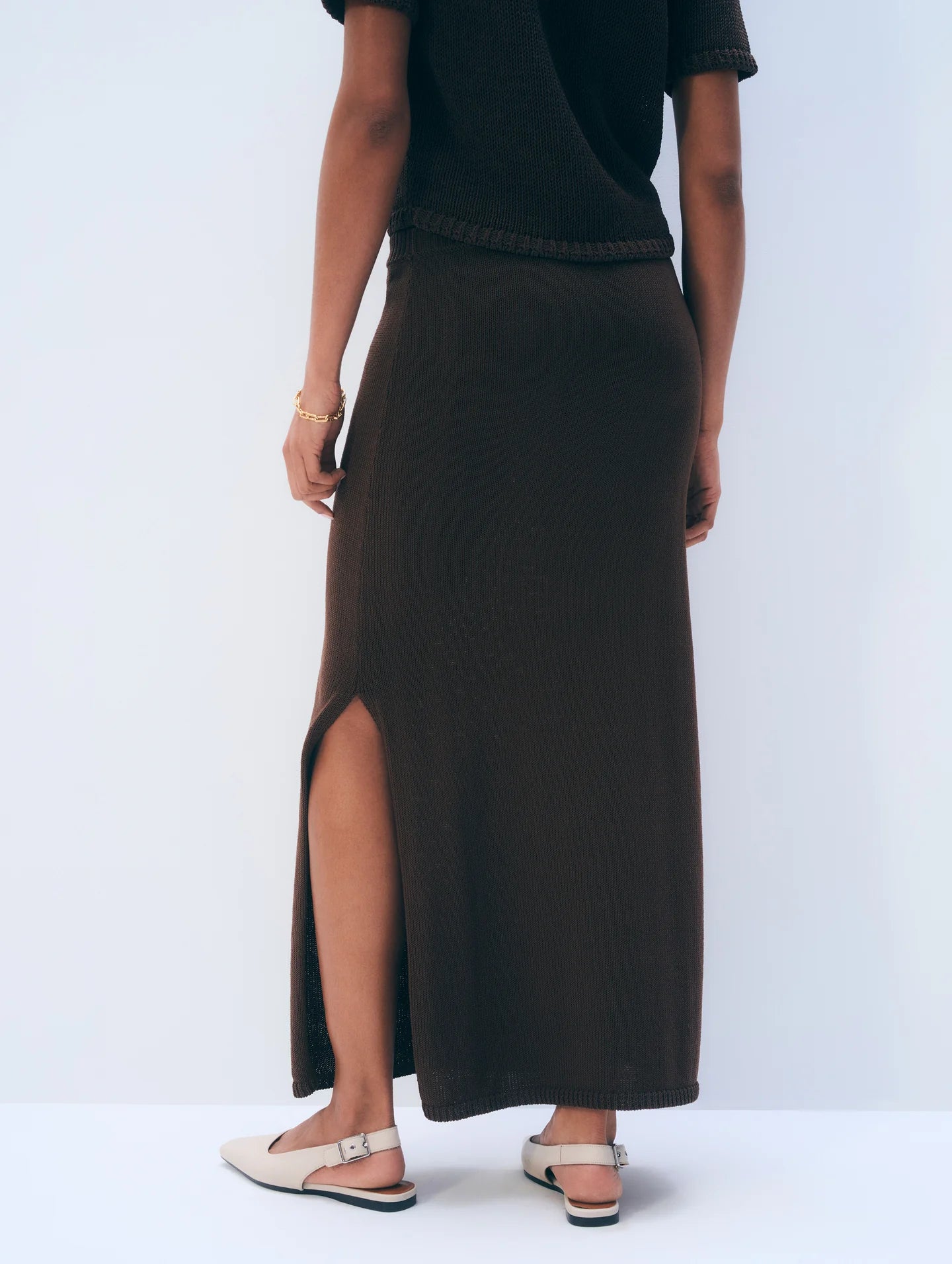 LUXE ORGANIC COTTON SKIRT - Tulips Little Pop Up Shop
