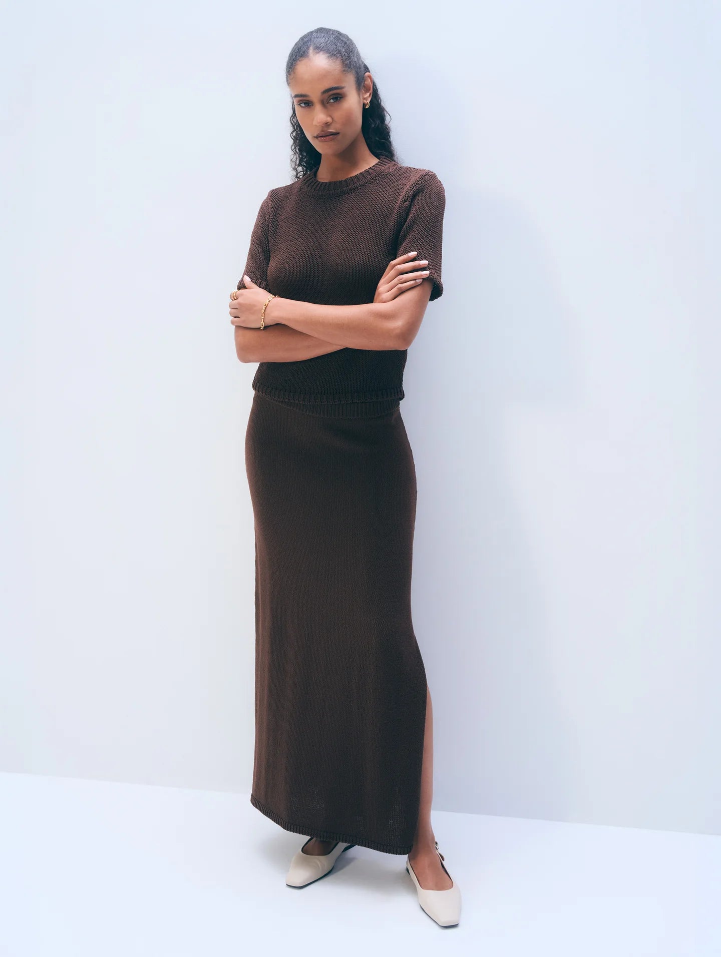 LUXE ORGANIC COTTON SKIRT - Tulips Little Pop Up Shop