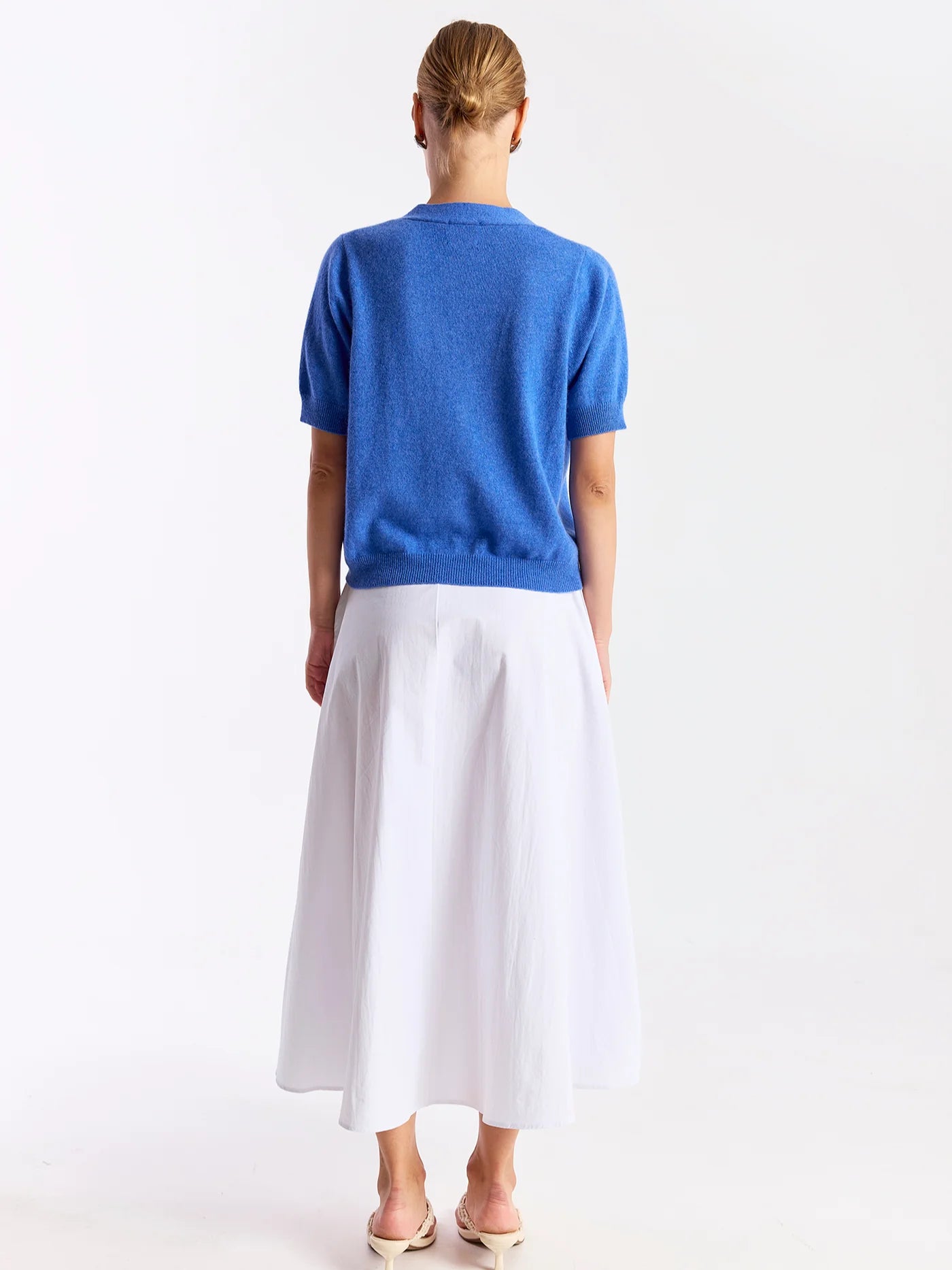 BUTTON UP SHORT SLEEVE CARDI