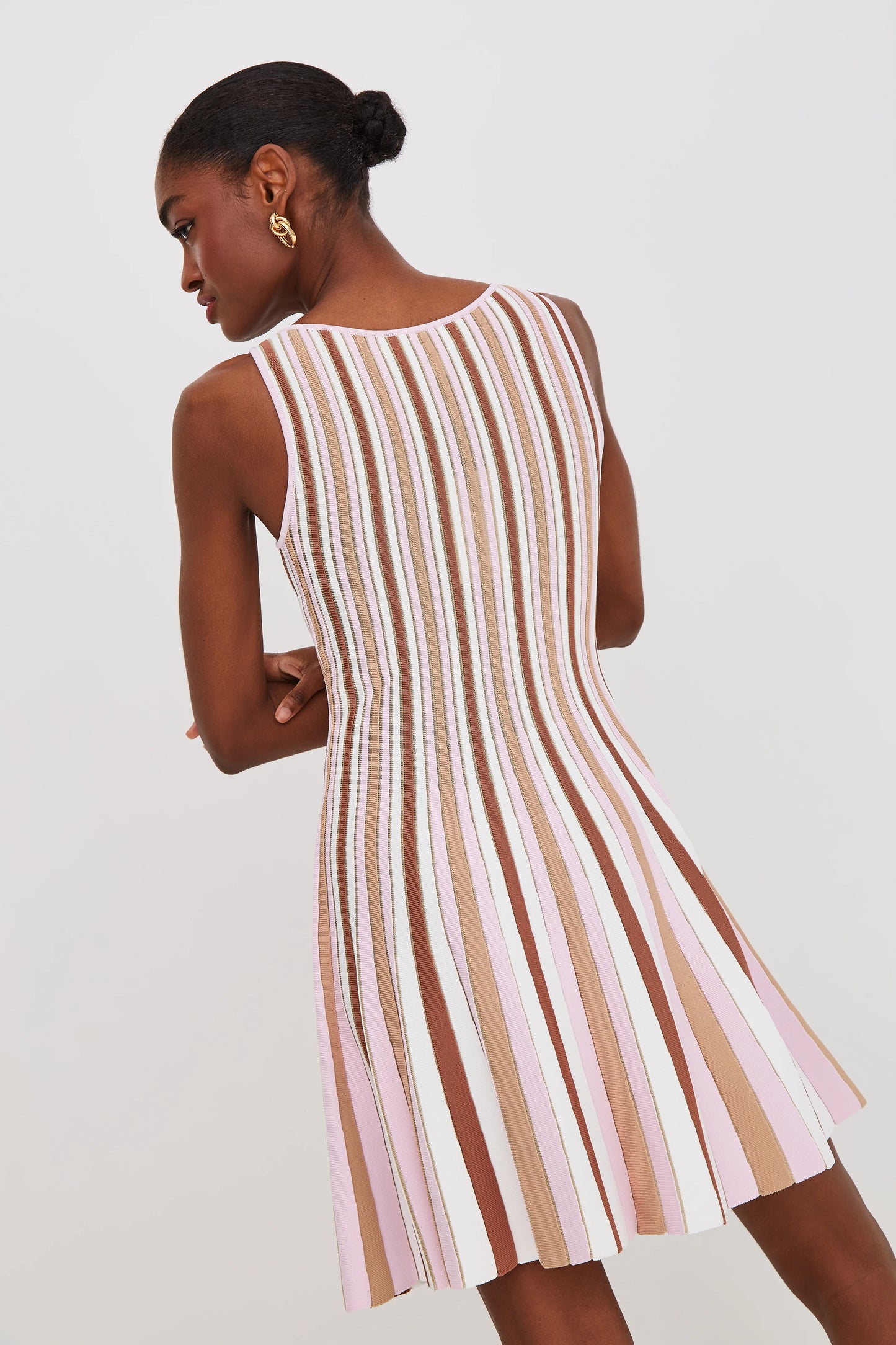 LEILA STRIPED MINI DRESS - Tulips Little Pop Up Shop