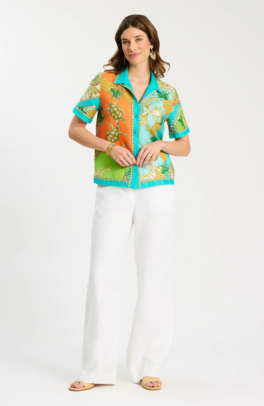 CORBIN CAMP SHIRT - Tulips Little Pop Up Shop