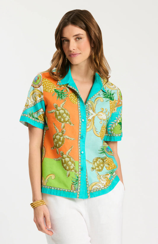 CORBIN CAMP SHIRT - Tulips Little Pop Up Shop
