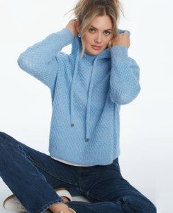 Waffle Hooded Sweater