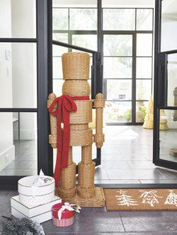 All Weather Rattan Nutcracker