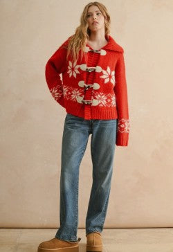 Snow Flake Jacket Sweater