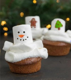 Snowman Marshmallow Bag