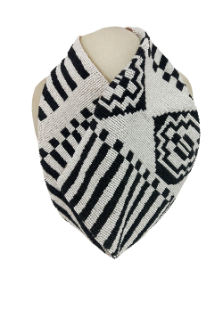 Aztec Le Charlot Scarf Necklace