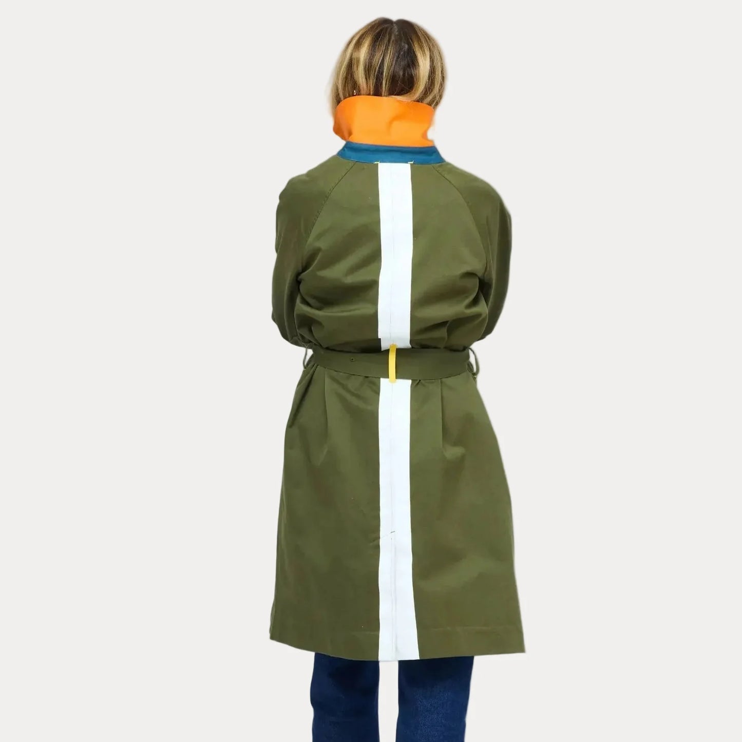 COLOR WASHED TRENCH