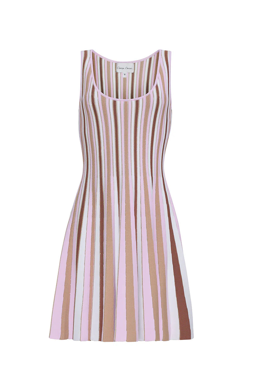 LEILA STRIPED MINI DRESS - Tulips Little Pop Up Shop