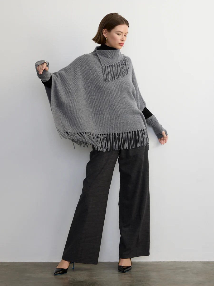 Fringe Poncho - Tulips Little Pop Up Shop