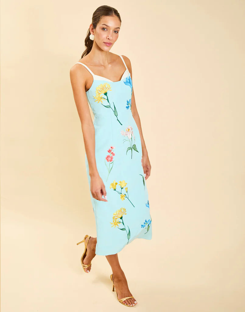 PACIFICA MIDI DRESS - Tulips Little Pop Up Shop