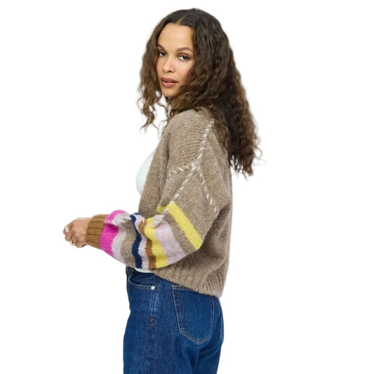 SIENNA STRIPE CARDIGAN
