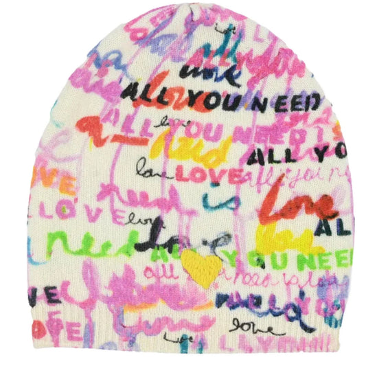 Love is All Cashmere Hat