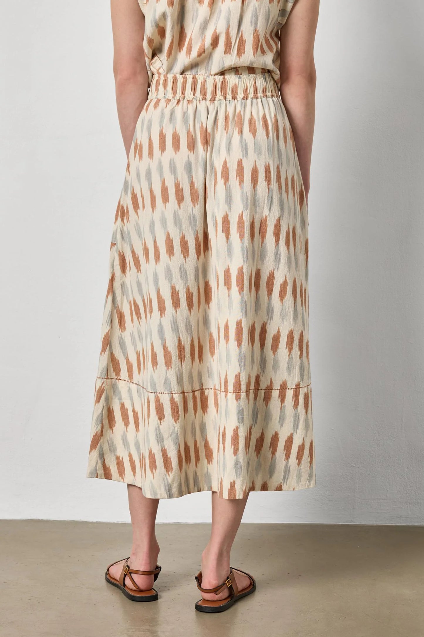 Ikat Long Skirt
