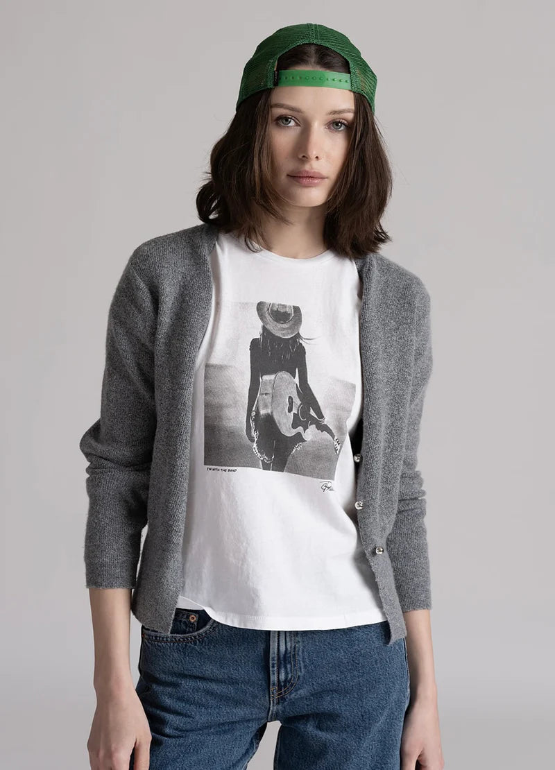 I'm With The Band Mushie Tee