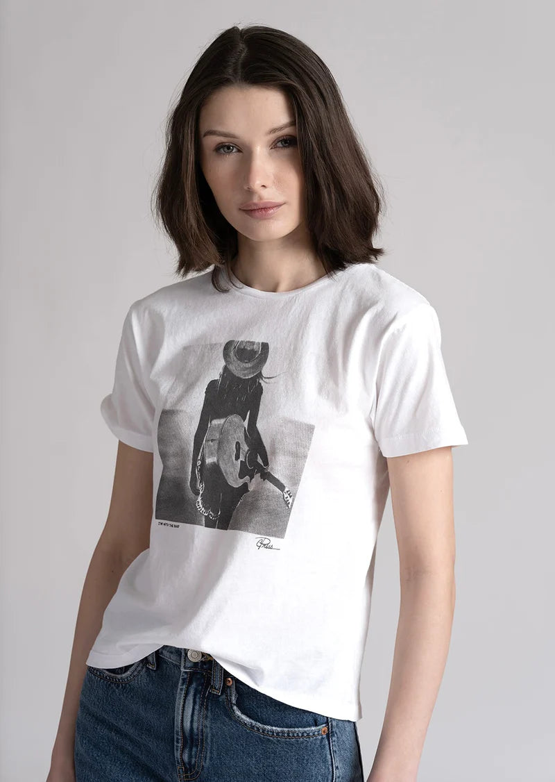 I'm With The Band Mushie Tee