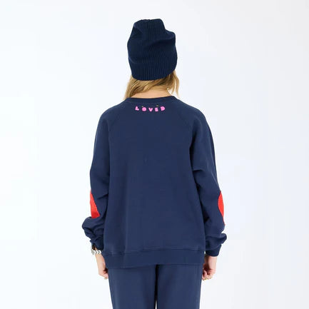 Benton Heart Patch Sweat Shirt