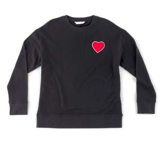 Heart Patch Sweatshirt