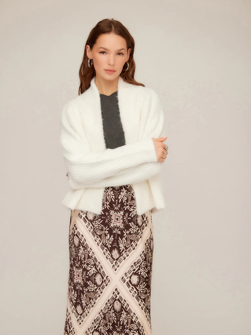 Cely Cropped Cardigan