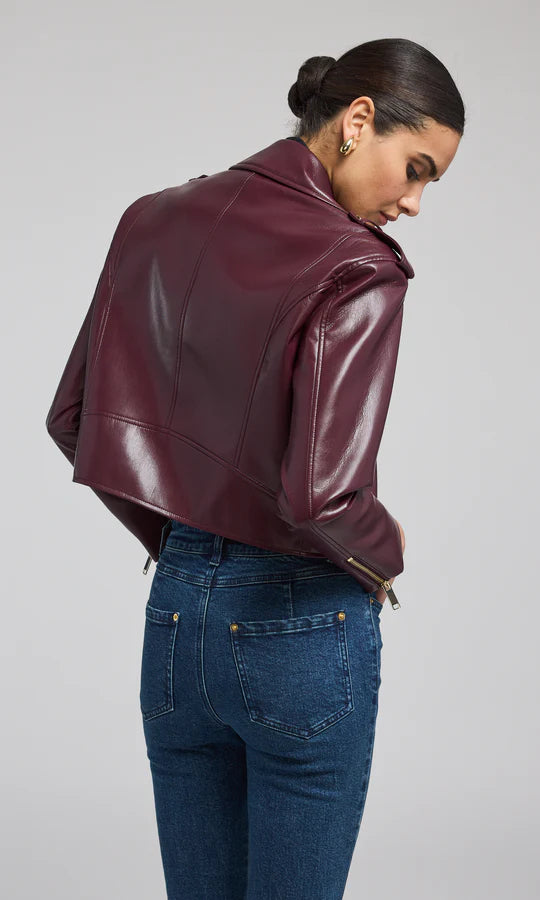 Cosita Vegan Leather Moto Jacket