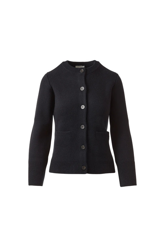 Double Knit Fitted Blend Cardigan