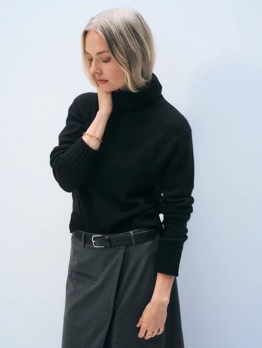 Featherweight Cashmere Turtleneck