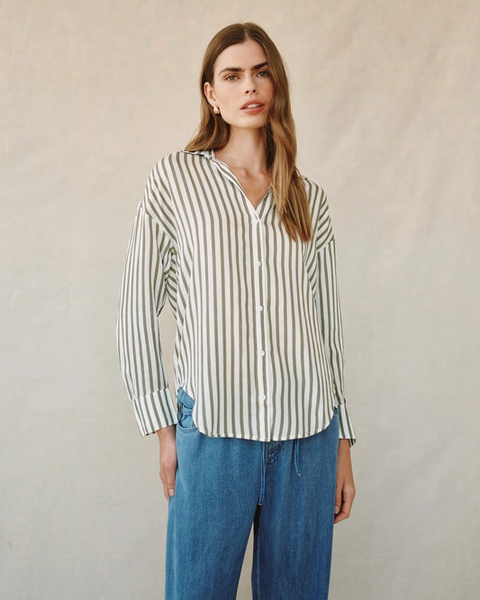 Oversized Button Down Top