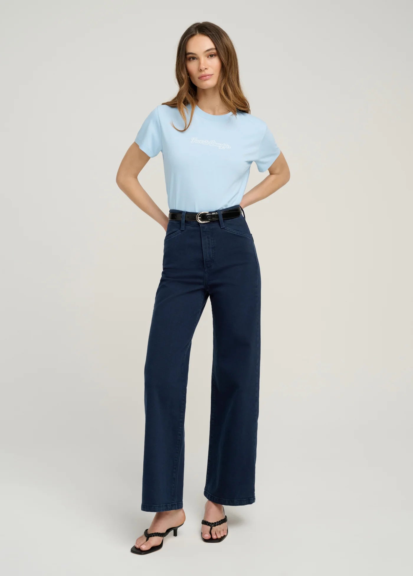 THE MISCHA SUPER HIGH RISE WIDELEG ANKLE