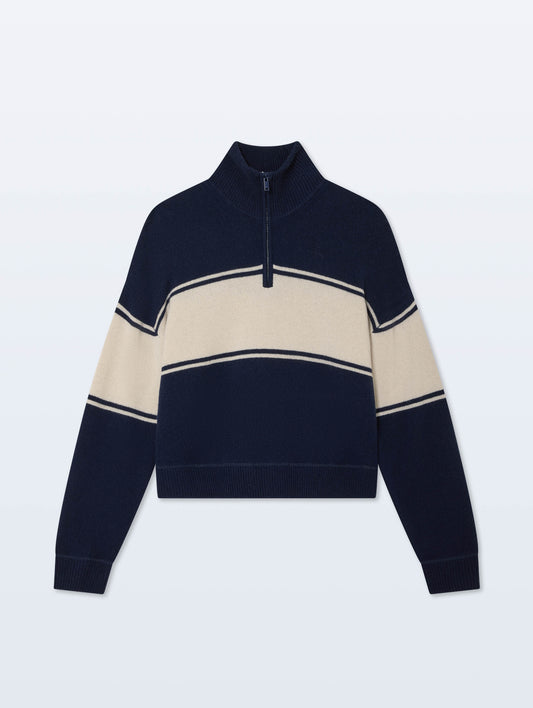 Cashmere Blend Quarter Zip