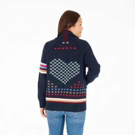 Joy Imperfect Heart Cardigan