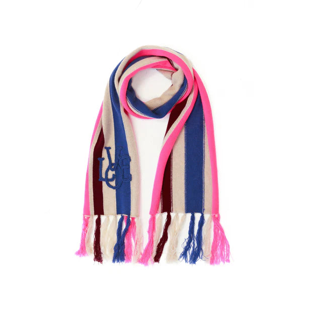 Lovgo Stripe Cashmere Scarf