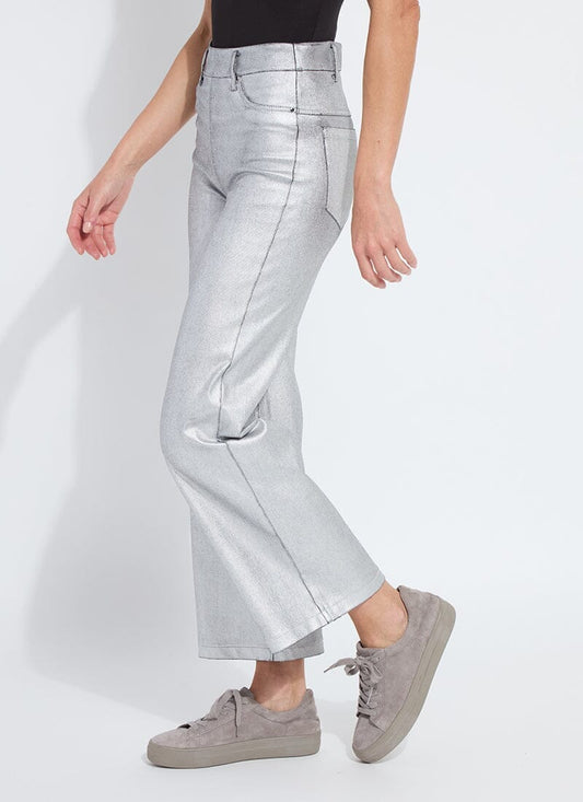 Coated Wide Leg Pant