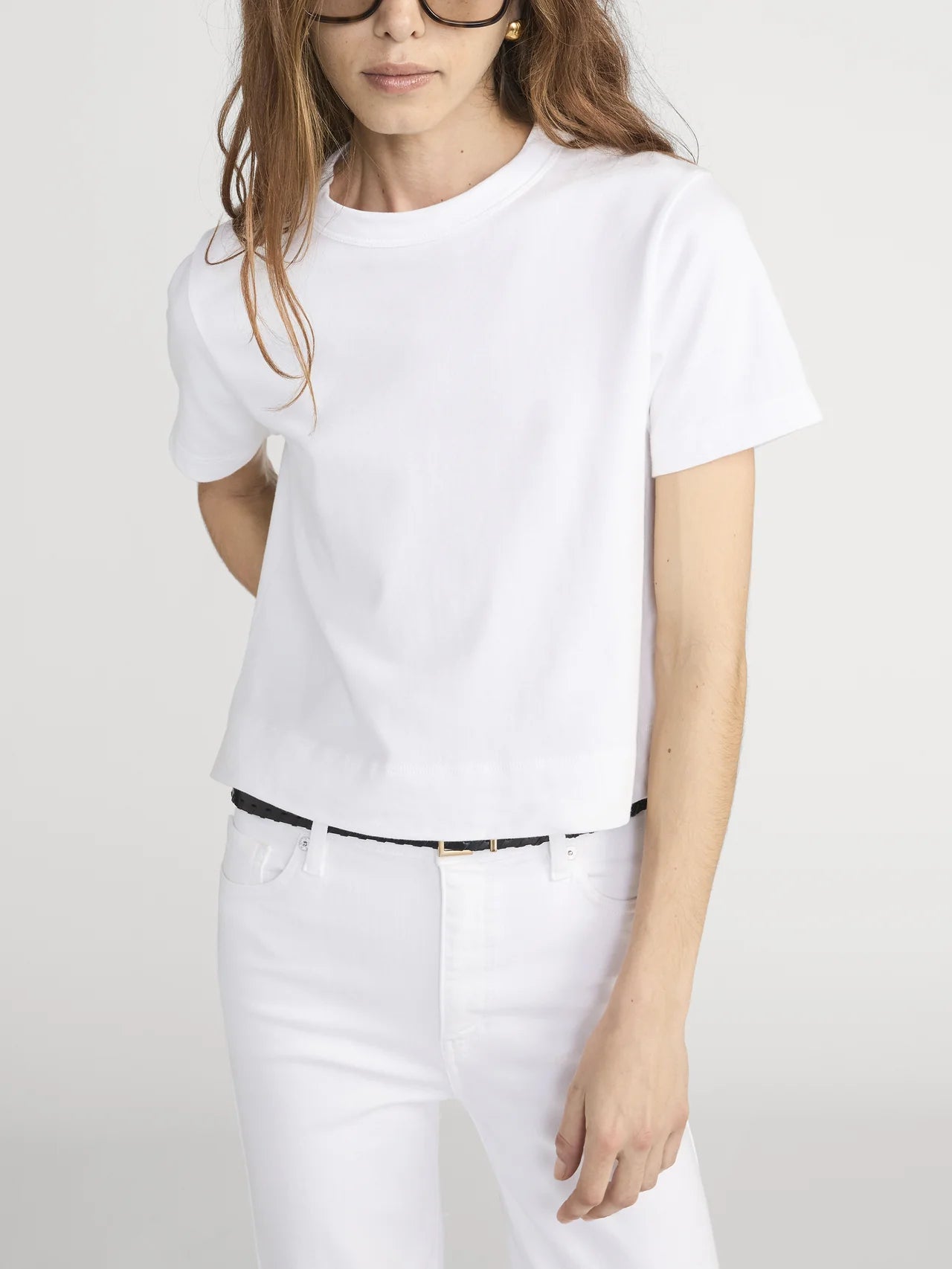 The Boxy White Tee