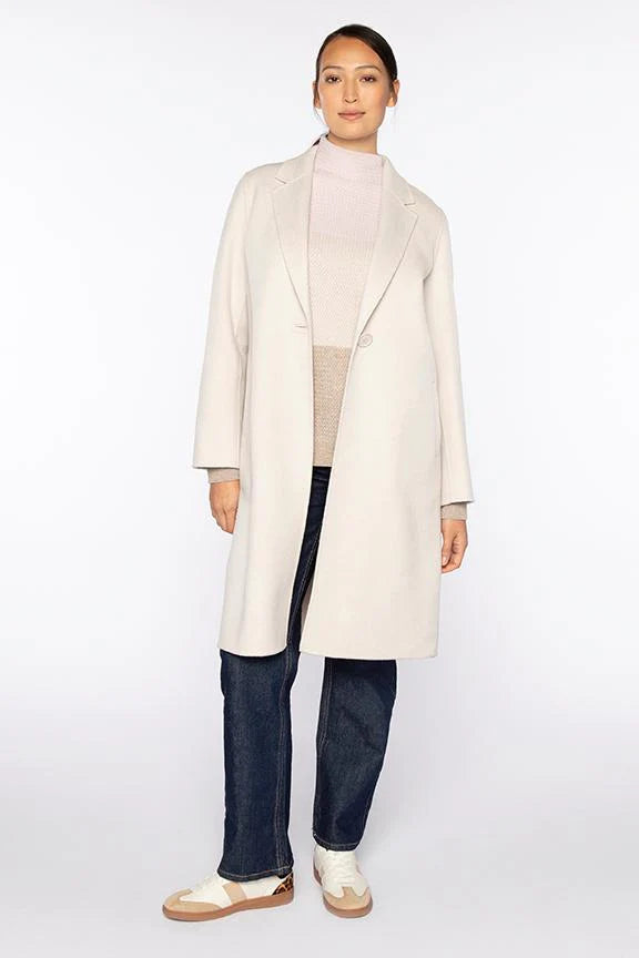 Notch Collar Blend Coat